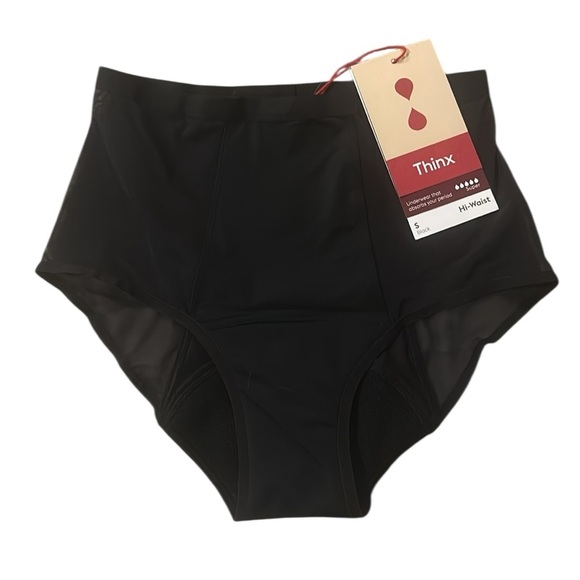 Thinx Heavy Absorbency Period Panty Women Size Small High Waist Black NWT - Picture 4 of 9